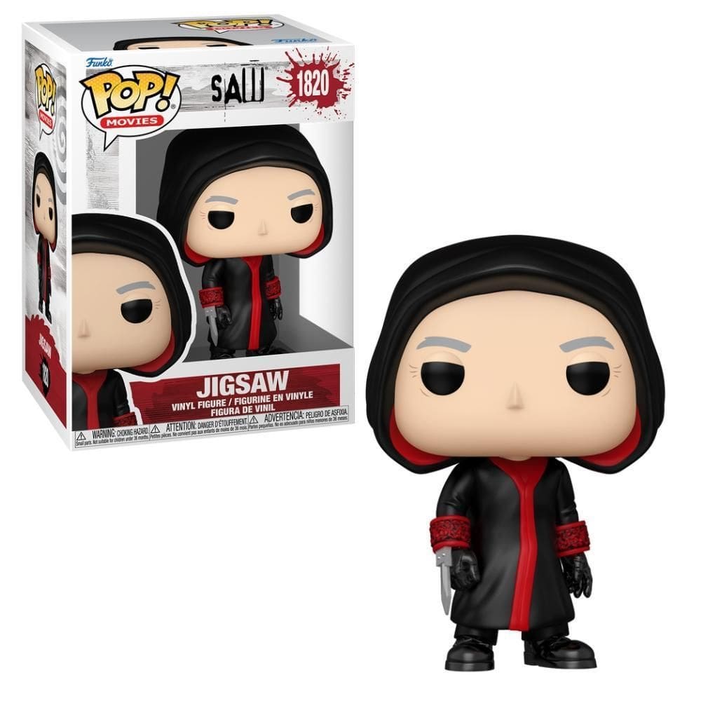 Boneco Funko Pop Jogos Mortais - Jigsaw Killer