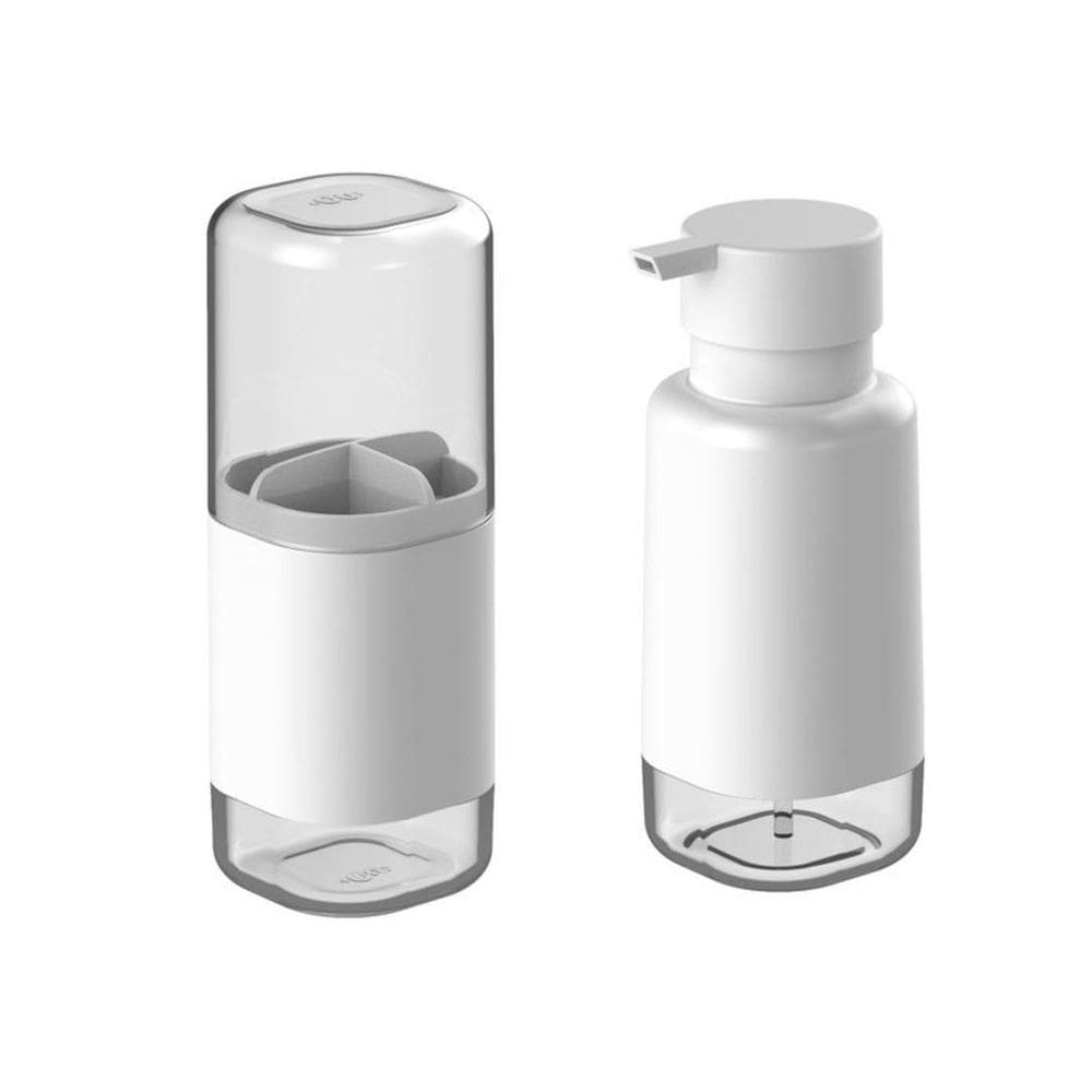 Kit Porta Sabonete Porta Escova 2Pc Dual Ou Banheiro Lavabo