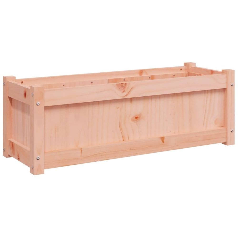 Plantador de jardim VidaXL Outdoor Flower Box Douglas Wood 90x31x31cm