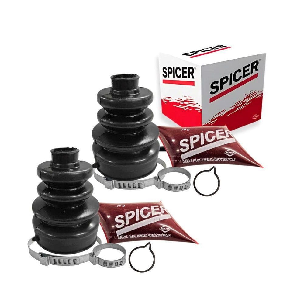 Par Kit Reparo Coifa Homocinetica Para Spazio 82 A 84 Roda