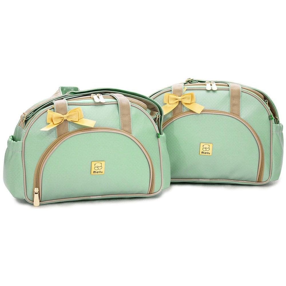 Kit Bolsas Maternidade Bebe Menina Menino - M, P E Trocador