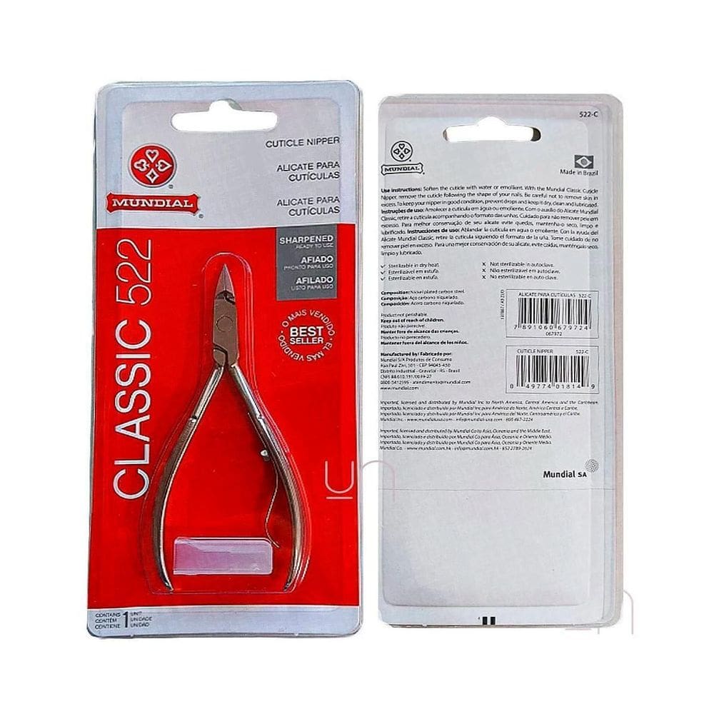 Alicate De Cuticula Classic 522 Mundial Afiado