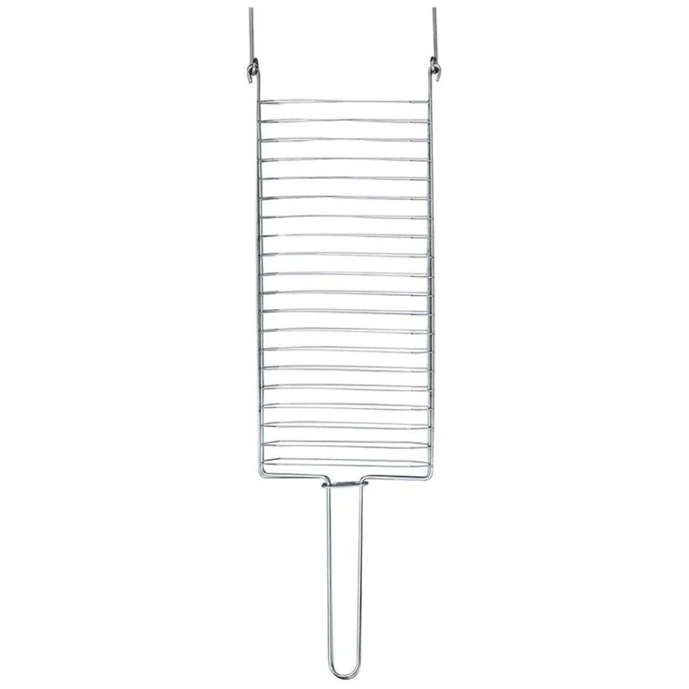 Kit Preparo Churrasco 3Pcs Churrasqueira Grelha Espetos 55Cm