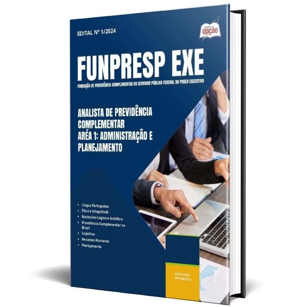 Apostila Funpresp Exe 2025 Analista Previdência Complementar