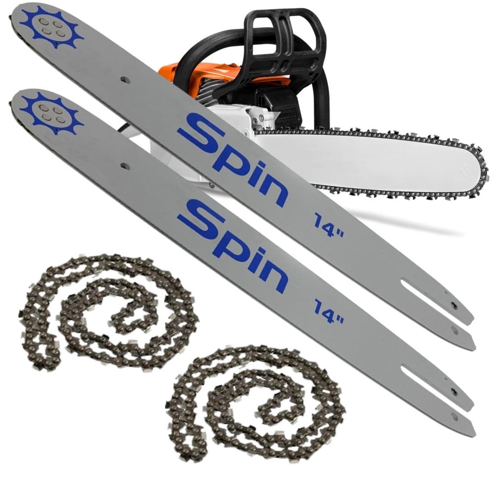 2 Sabre + Corrente Motosserra 14 Poleg. Para Sthil Ms170 180