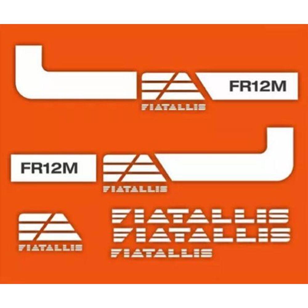Kit Adesivos Fiatallis Fr12M