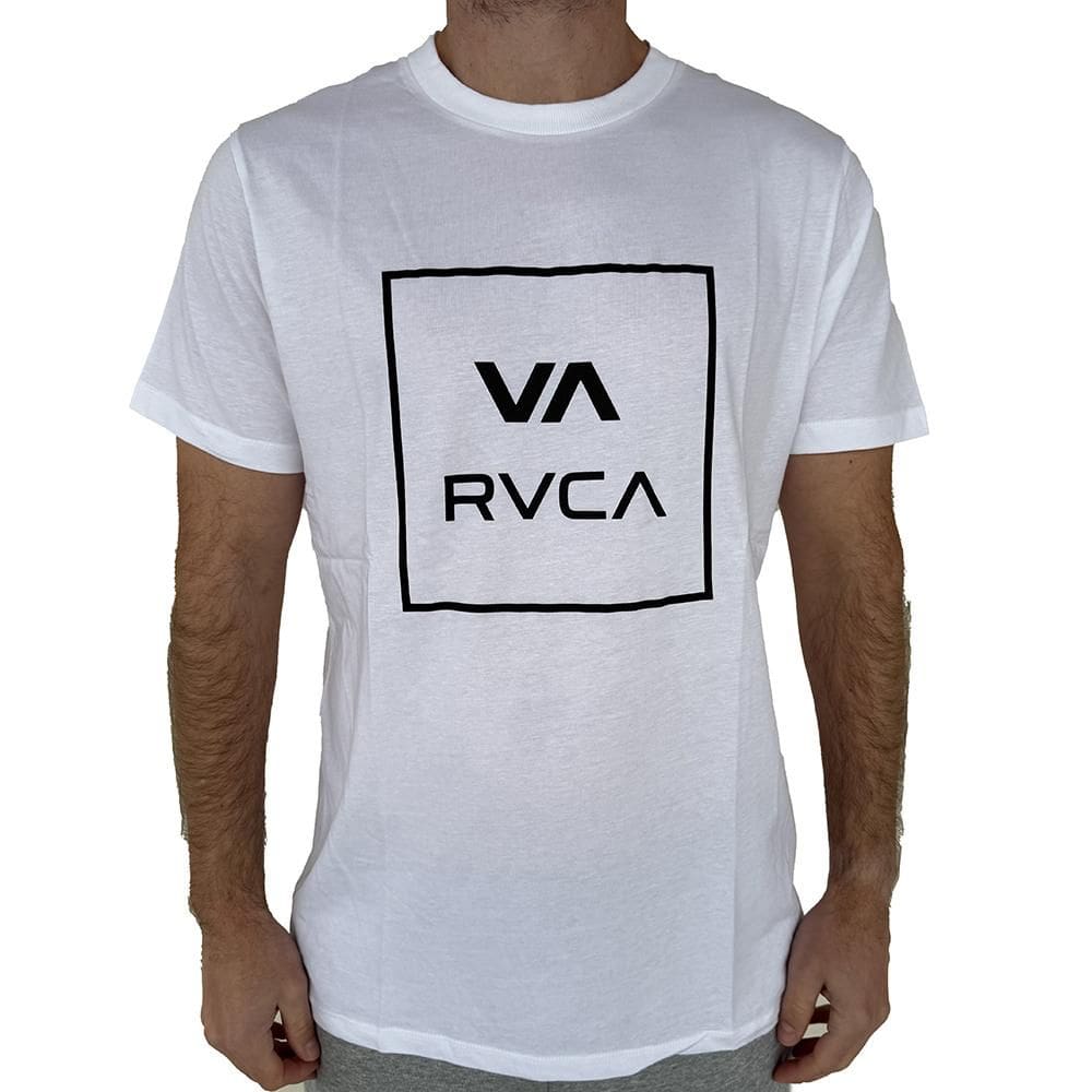 Camiseta RVCA VA All The Way WT25 Masculina Branco