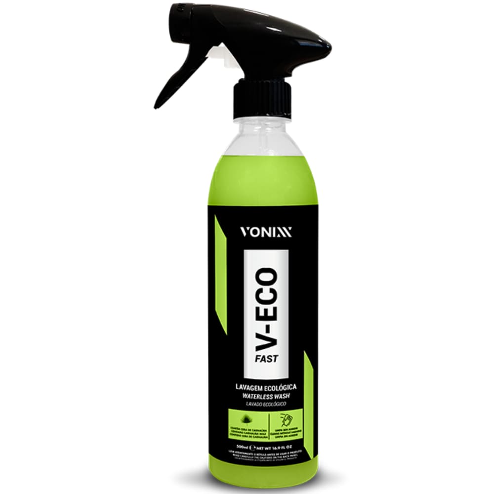 V-Eco Fast Lavagem A Seco Brilho 500ml Todo Veículo Vonixx