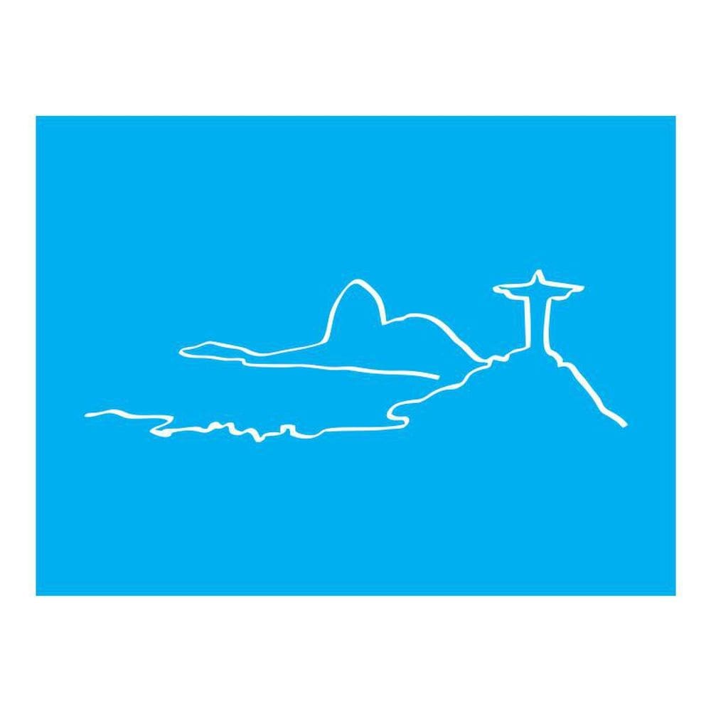 Stencil Tamako Rio De Janeiro - 15X20Cm - Ref A2200