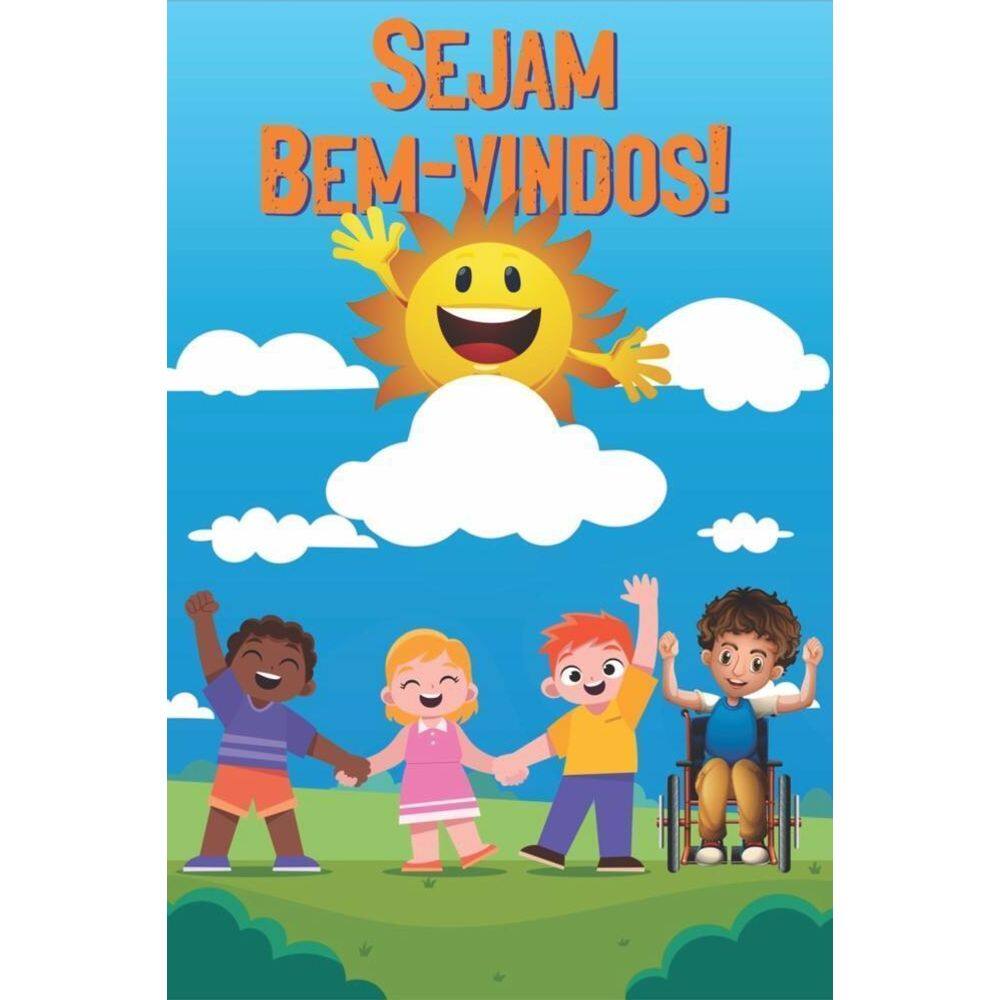 Banner Arte Pronta - Sejam Bem Vindos