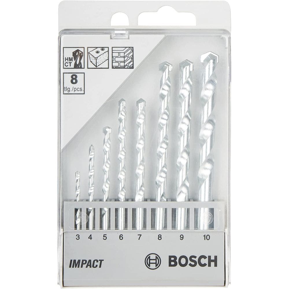 Jogo De Broca Bosch P/Concreto C/8Pcs