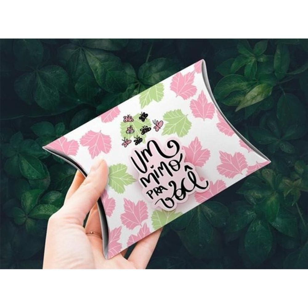 10 Caixinha Mimos Cliente Embalagem Criativa Travesseiro 21