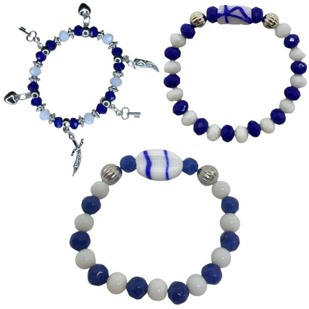 Pulseira Orixá Oxaguiã Umbanda Candomblé - Escolha A Cor