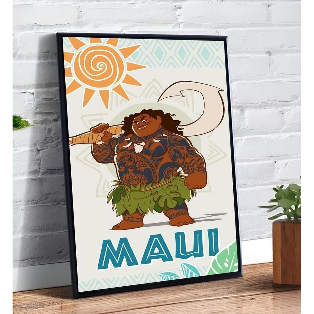 Placa/Quadro Decorativo Maui 40X60Cm Ps 2Mm