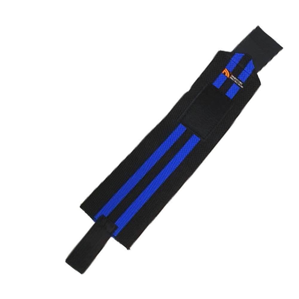 Munhequeira Elástica O Par - Prottector - Cor: Preta E Azul