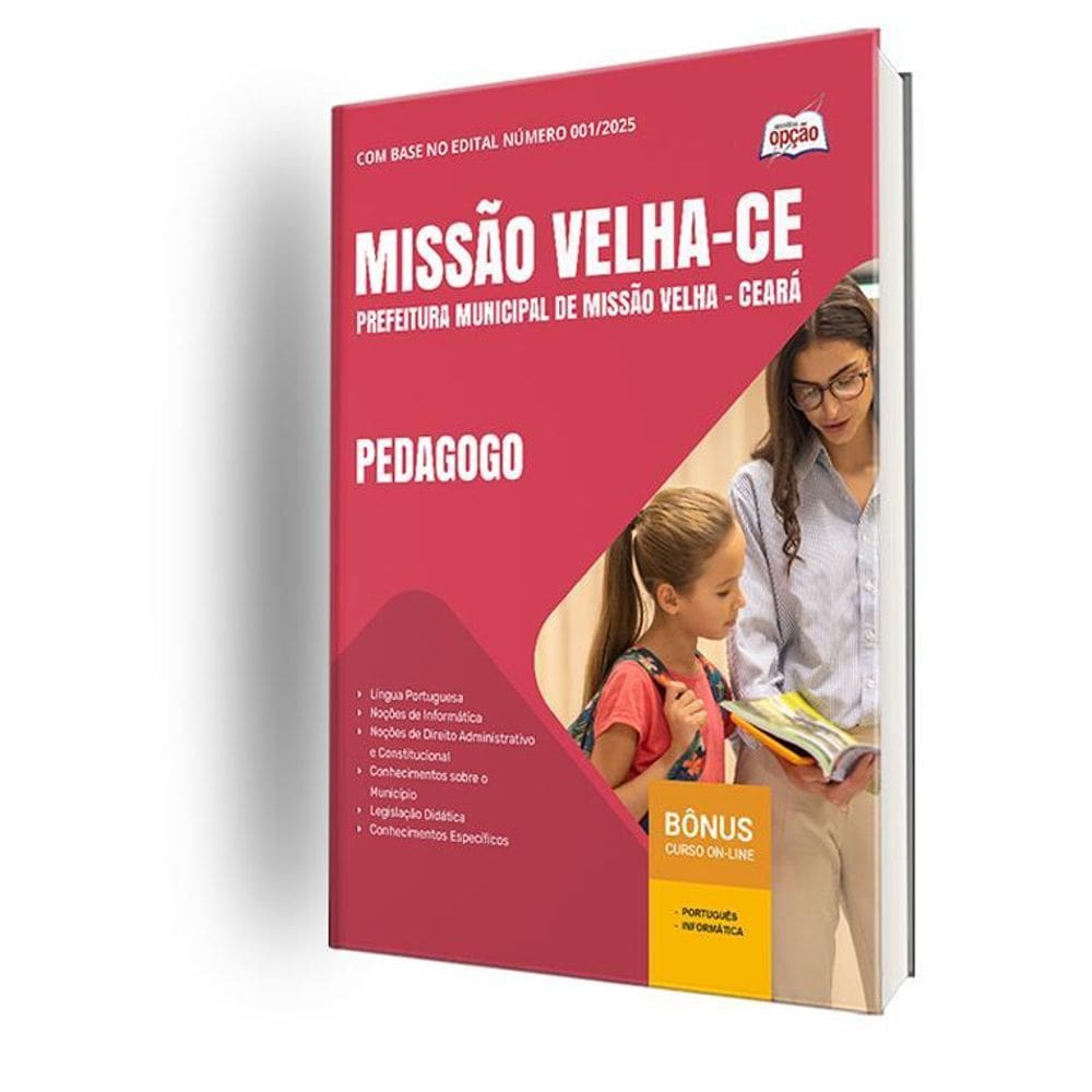 Apostila Prefeitura De Missão Velha Ce 2025 - Pedagogo