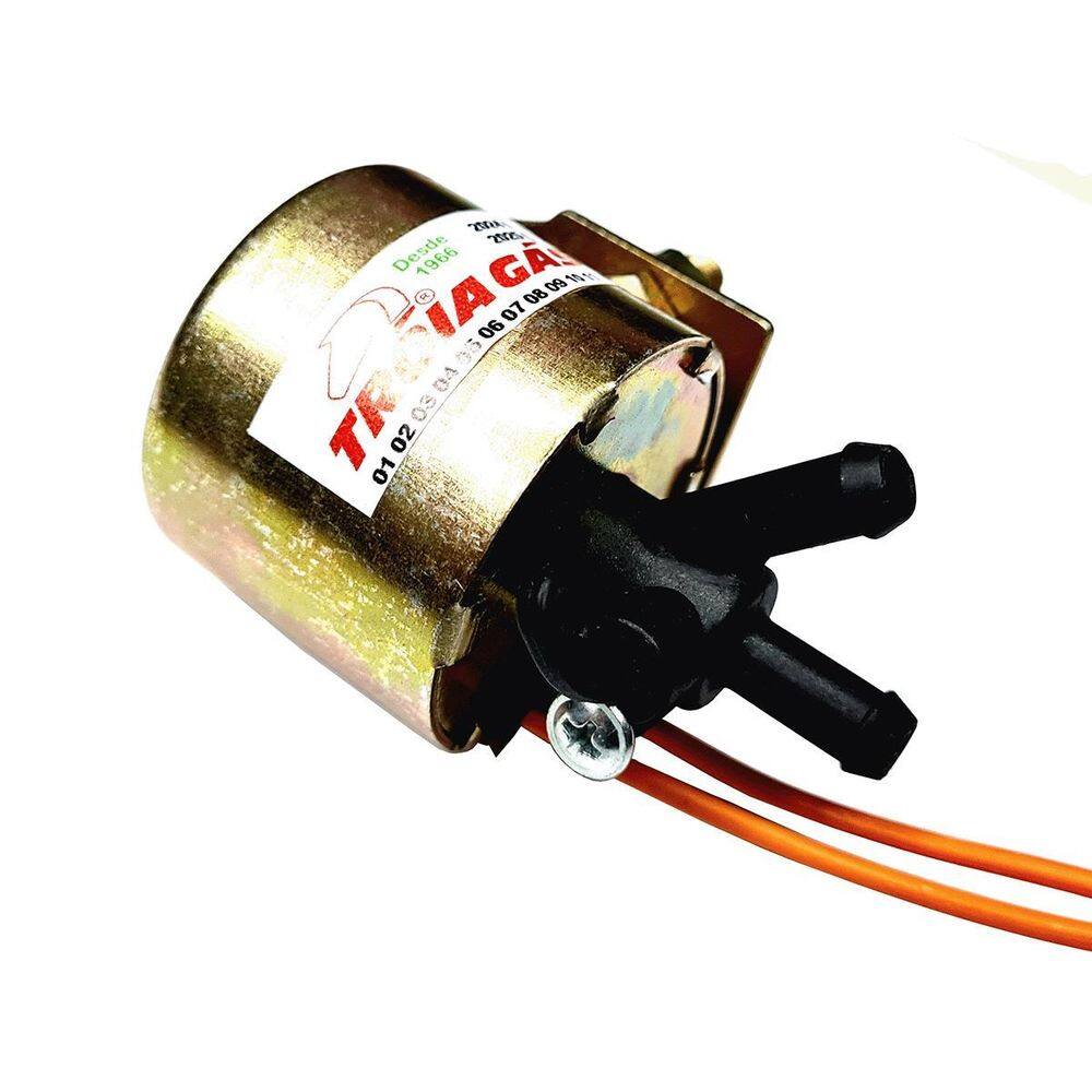 Eletroválvula Veículo Carburado Corta O Líquido Metálica