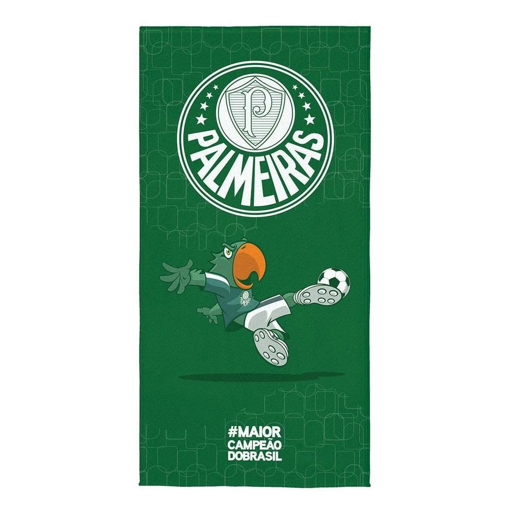 Toalha Aveludada Estampada 70 cm x 1,40m Lepper