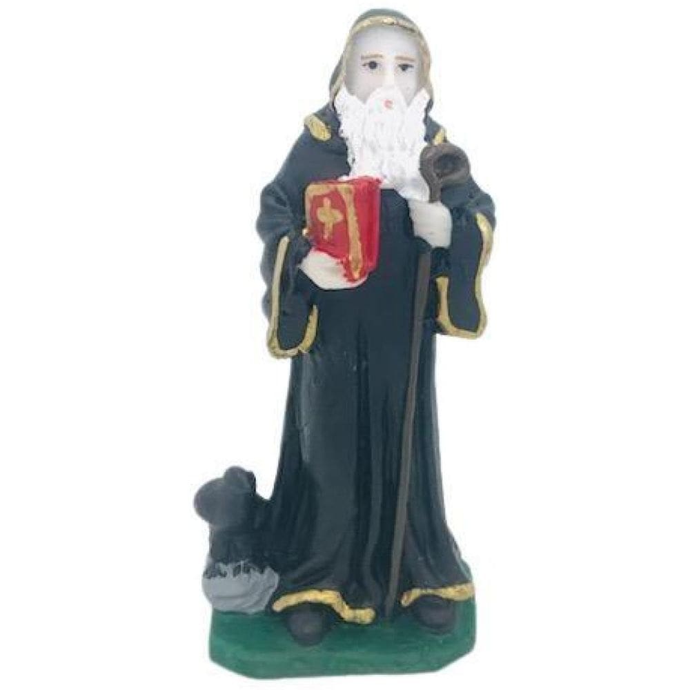 Imagem São Bento Em Resina 7 Cm