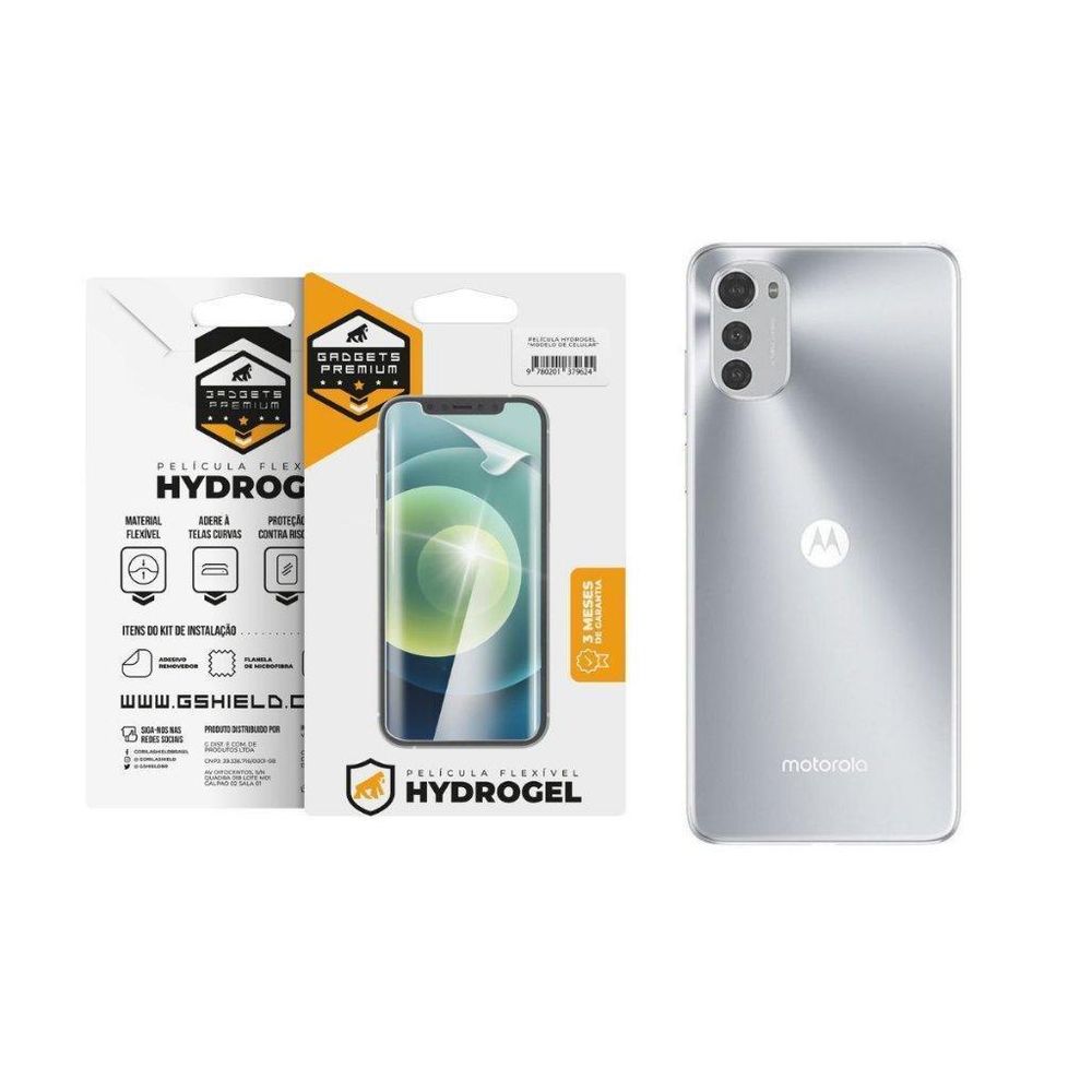 Película Para Motorola Moto G32 Traseira Hydrogel Hd Gshield