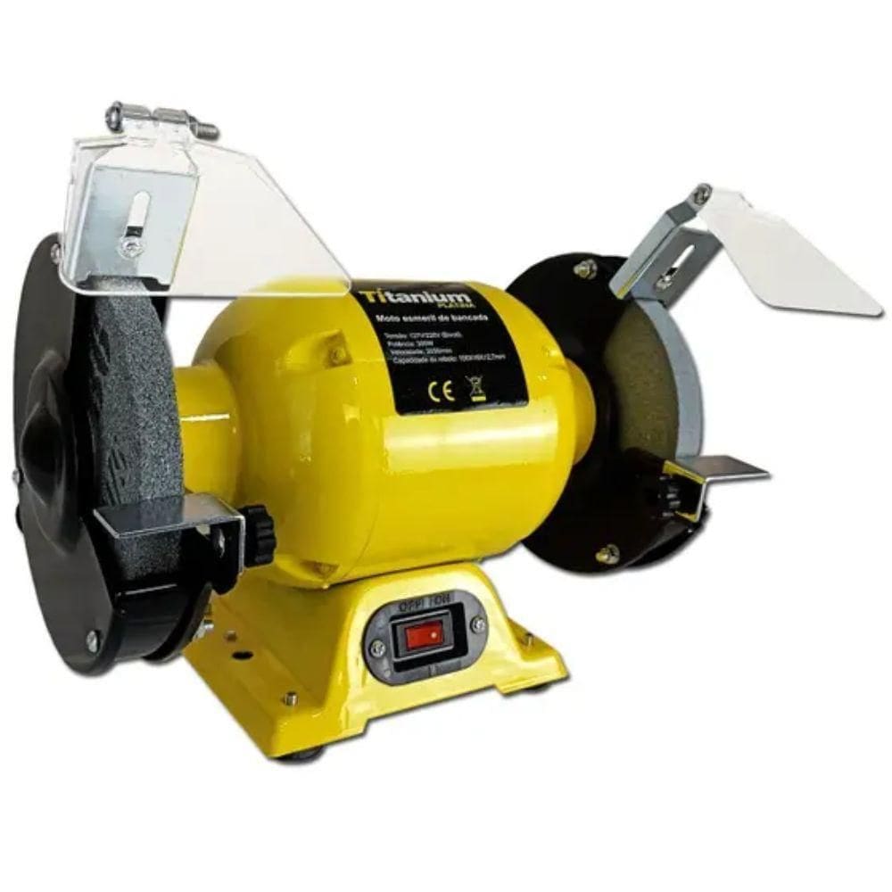 Moto Esmeril Bancada 6 Pol 300W 3550Rpm Titanium