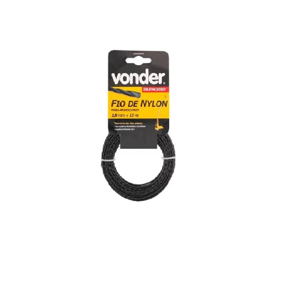 Fio De Nylon 18Mm X 15M Silencioso - Vonder 33.73.018.015