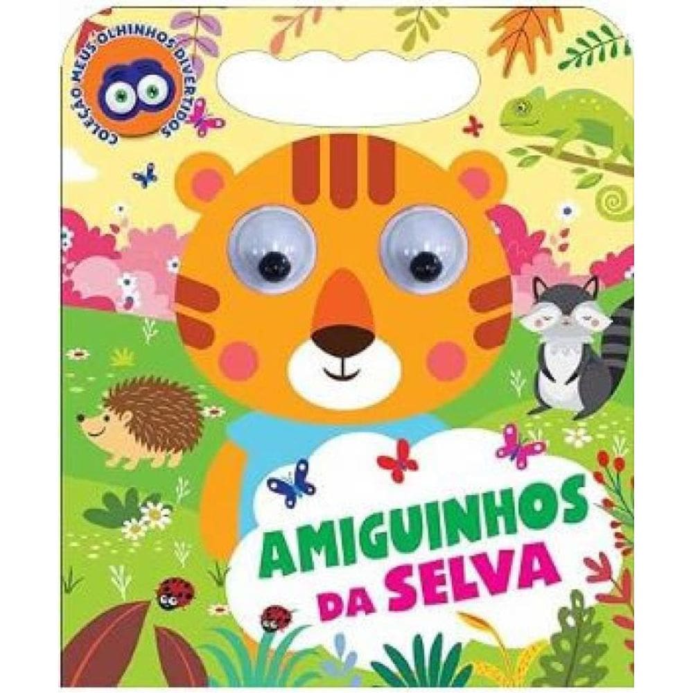 Coleção Meus Olhinhos Divertidos Amiguinhos Da Selva