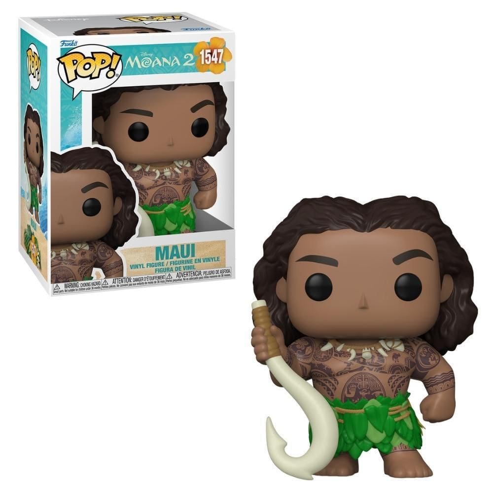 Boneco Funko Pop Disney Moana 2 - Maui Com Anzol