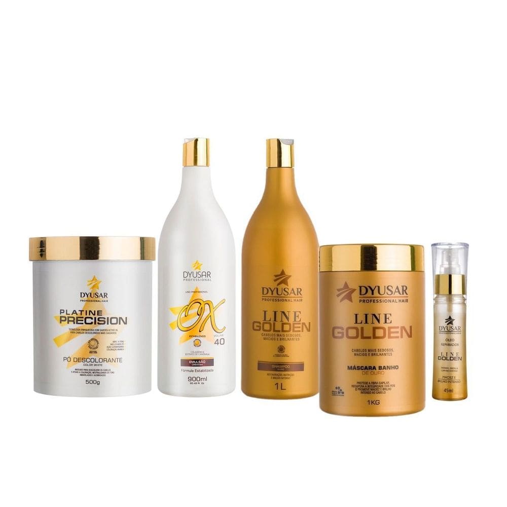 Kit De Hidratação Capilar E Descoloração