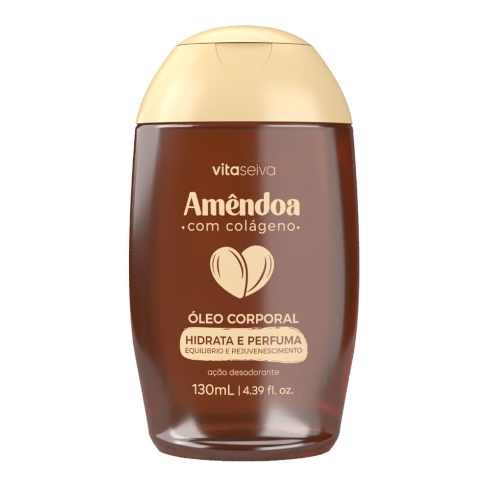 Óleo Corporal Vita Seiva Amêndoa com Colágeno 130ml