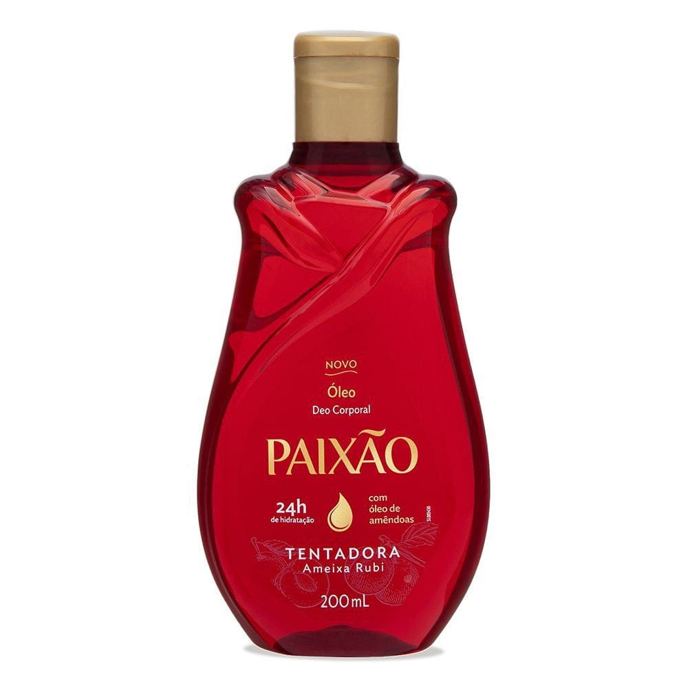Óleo Corporal de Amêndoas Paixão Tentadora Ação Desodorante 200ml