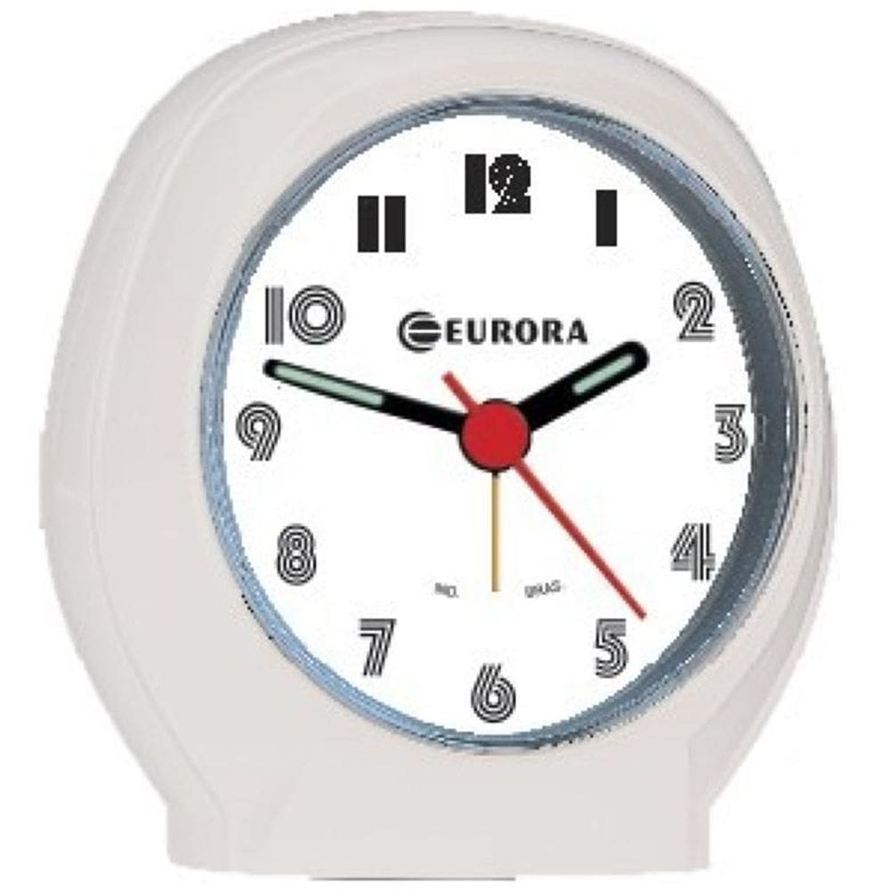 Despertador Eurora Quartz 2696 Branco