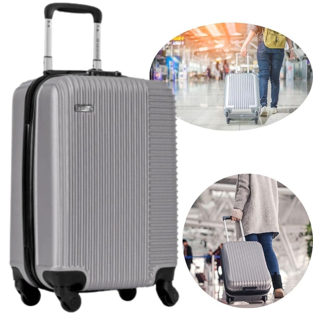 Mala Bordo Pequena Alça Retrátil Ideal Viagens E Presentear