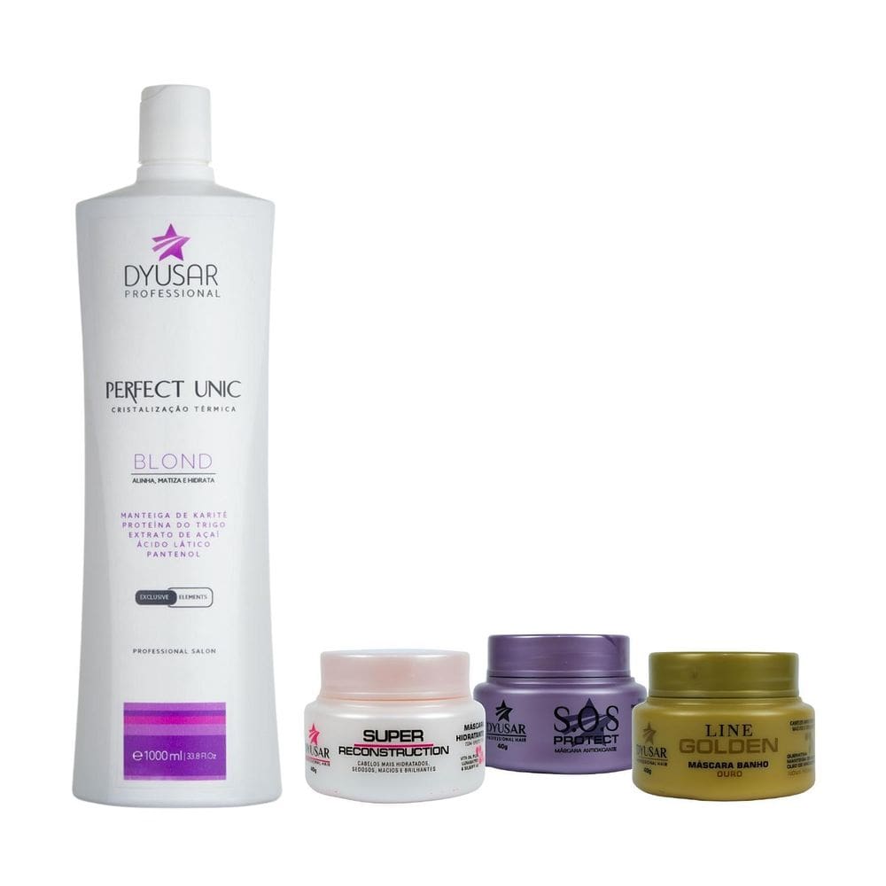 Progressiva Unicplastia Blond 1L + Cronograma Capilar 40G