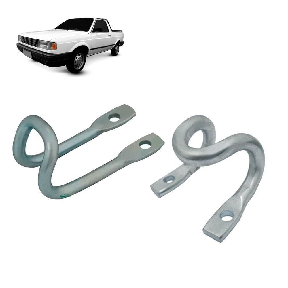 Par Gancho Inferior Superior Caçamba Saveiro Gi 1982 A 1997