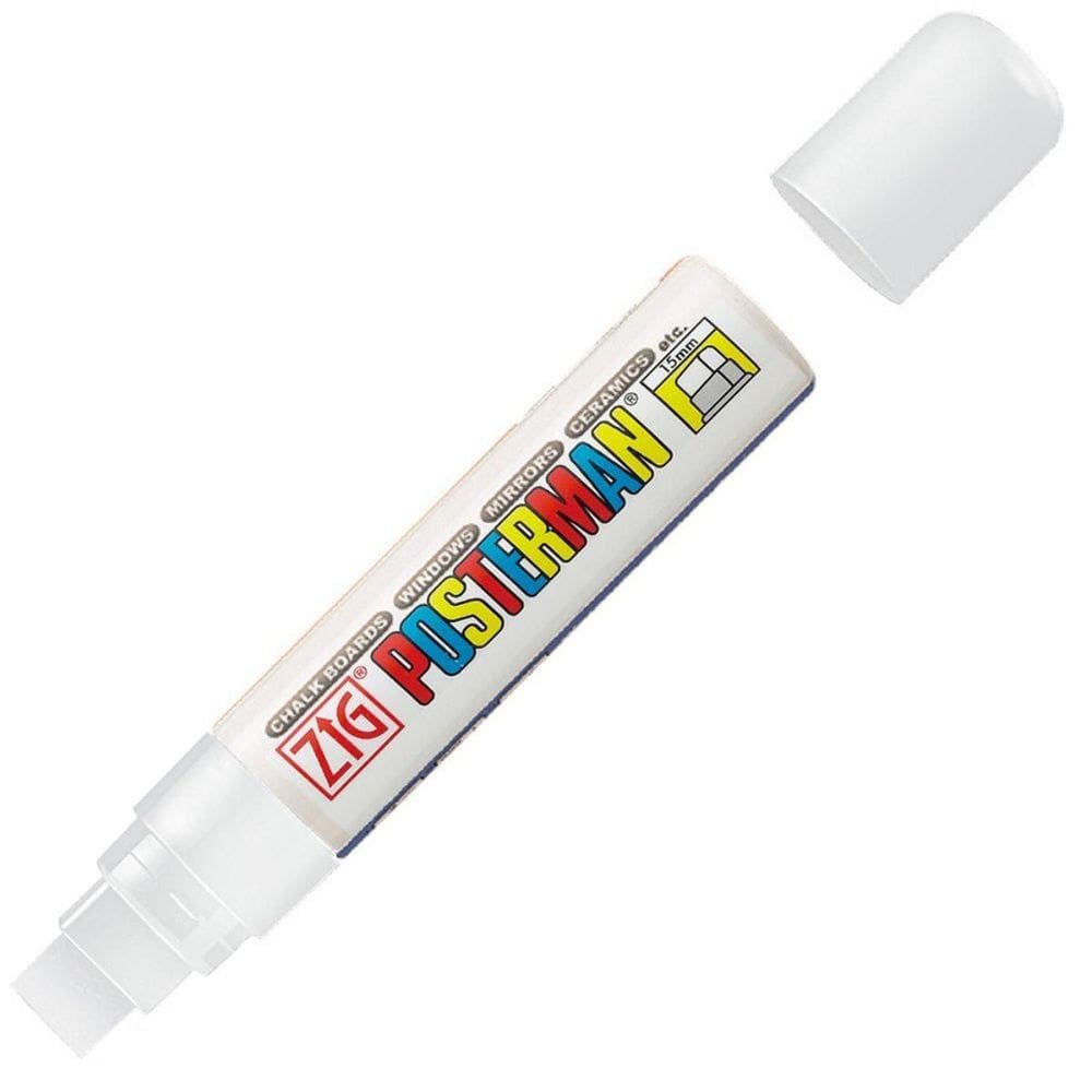 Caneta Marcador Zig Posterman Pma-120 White