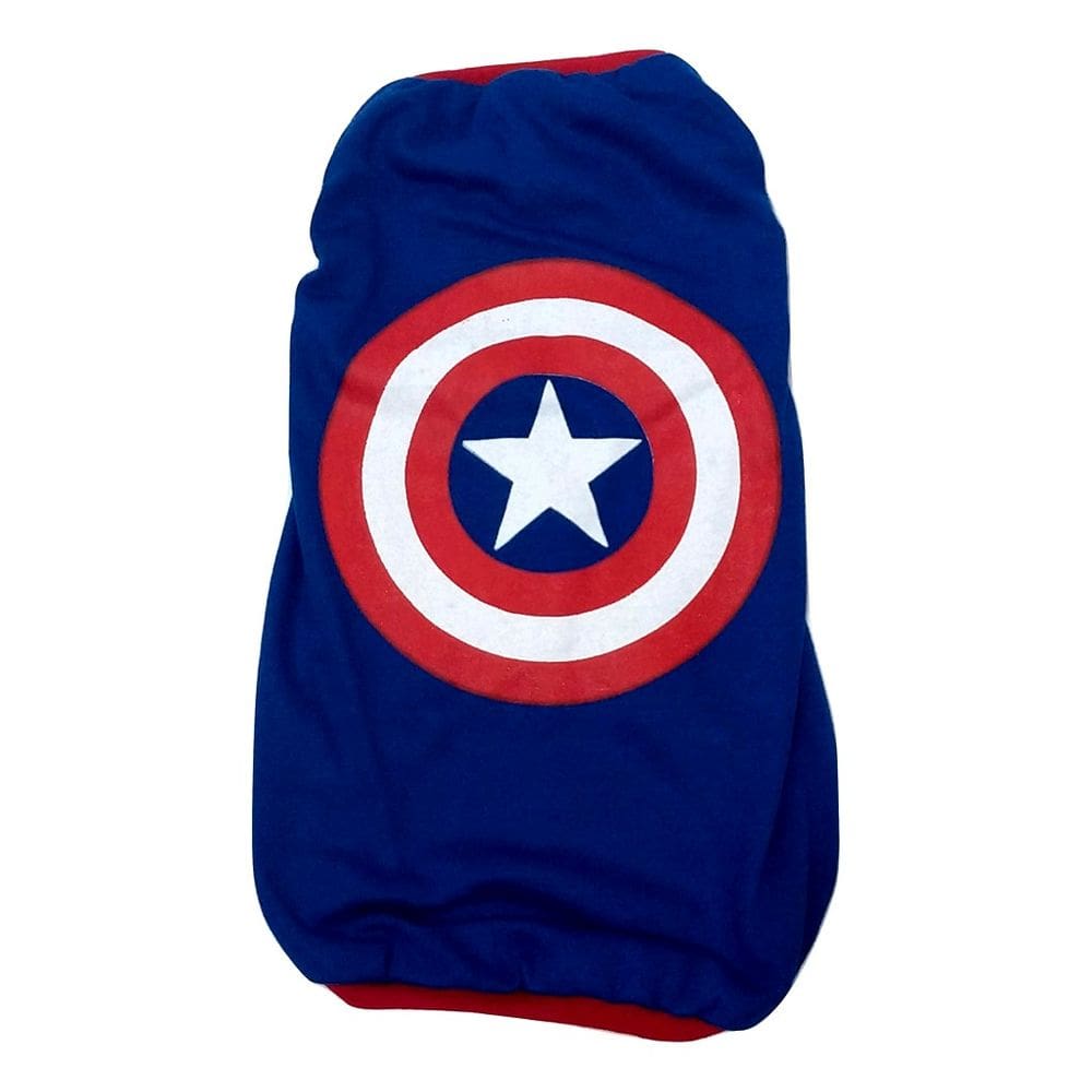 Camiseta Super Heróis  Batman   cor azul  Tamanho P