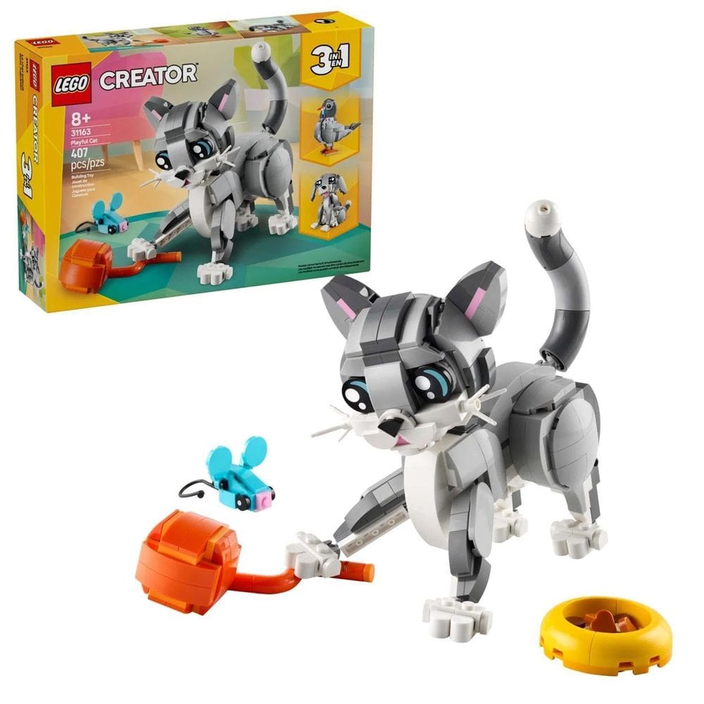 Lego 31163 Creator 3 Em 1 Gato Brincalhão