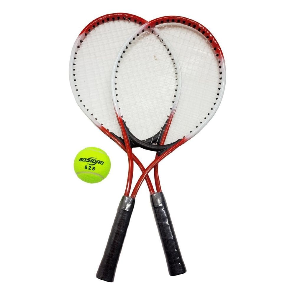 Kit Jogo Tênis Quadra Infantil Amador 2 Raquetes E Bolsa