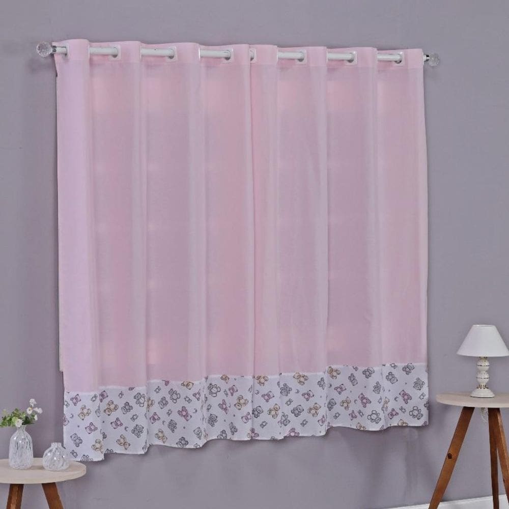 Cortina Baby 2 Metros Quarto Bebê Infantil Menino Menina