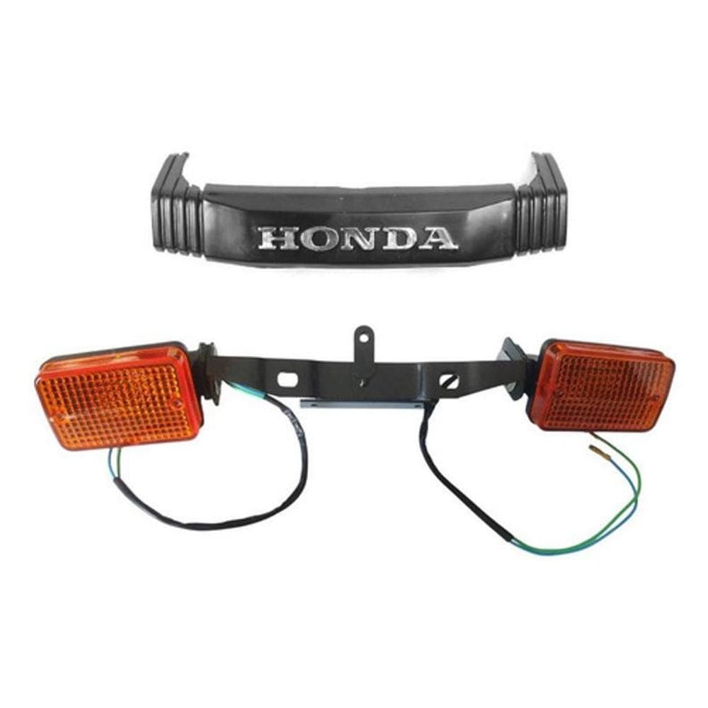 Kit Emblema + Pisca + Suporte Do Pisca Titan 125 95 Á 99