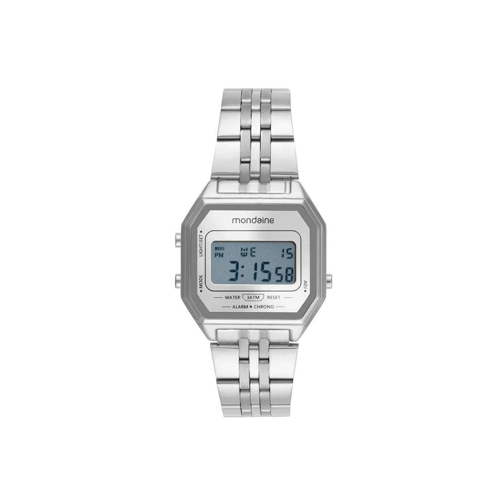 Relógio Mondaine Vintage Prata Unissex 32867M0Mvne3