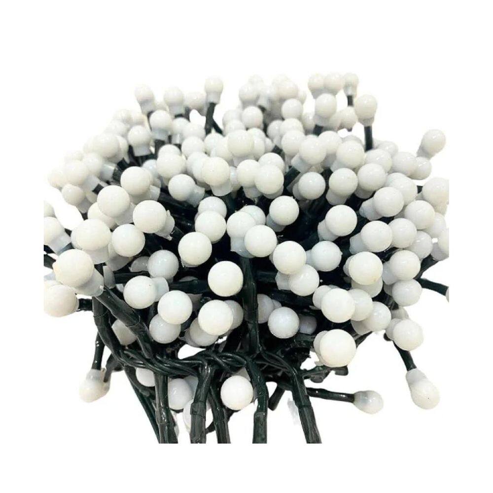 Festão 400 Leds Bolinhas Brancas 3M Bivolt 31003