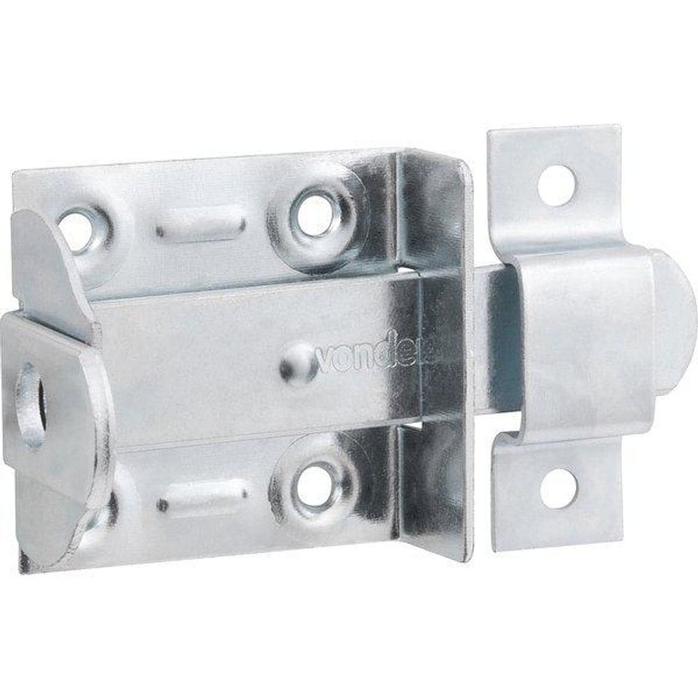 Vonder - Fecho Chato Com Porta-Cadeado Zincado Encartelado 2