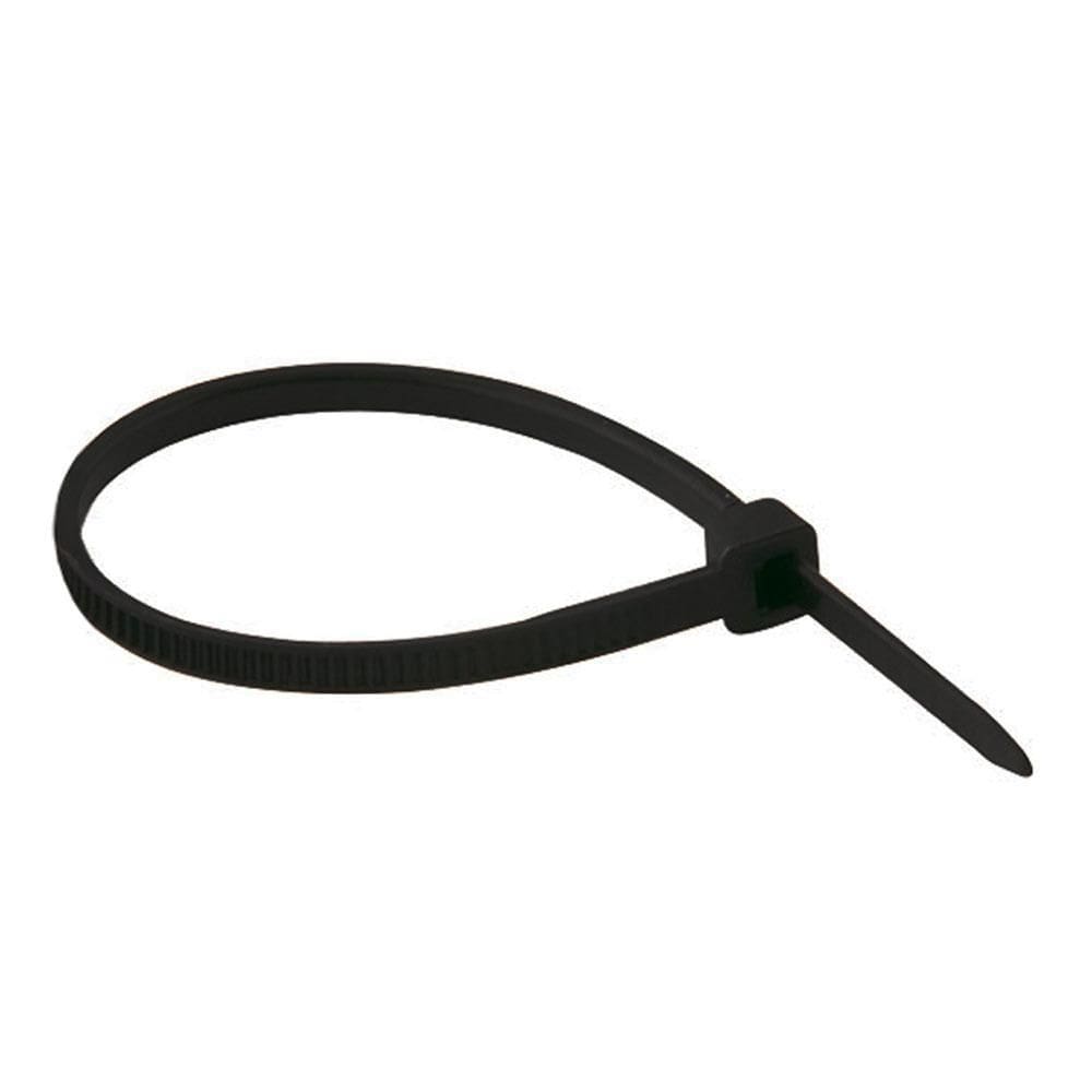 Abracadeira De Nylon 4,8X30Cm 100Unid. Preta