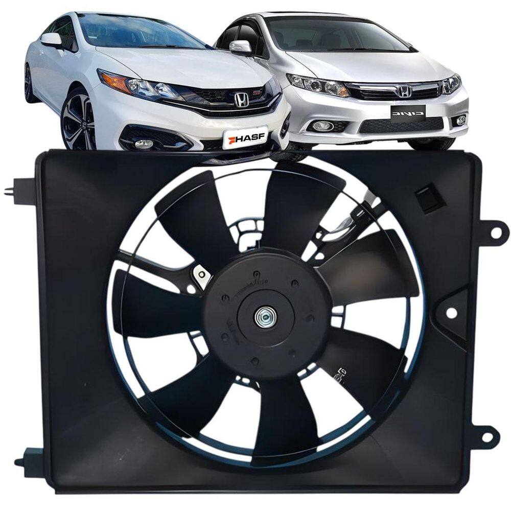 Eletroventilador Civic 1.8 2015 Com Defletor