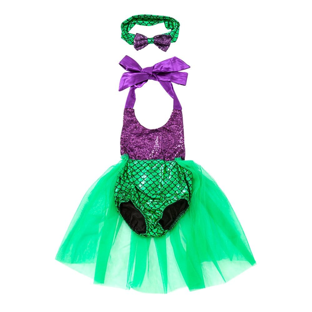 Fantasia Sereia Dani Lessa Colorida P 2 Itens