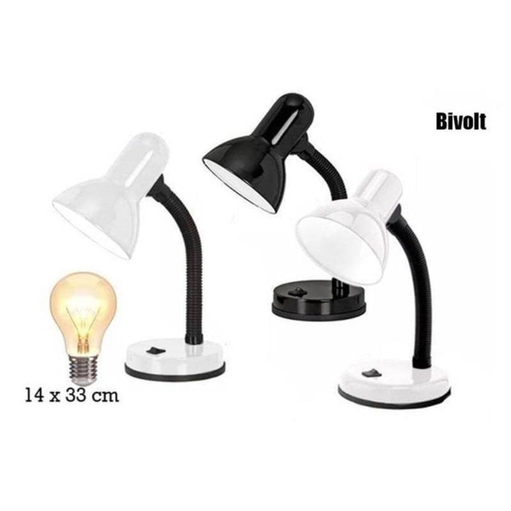 Luminária De Mesa Bivolt -
