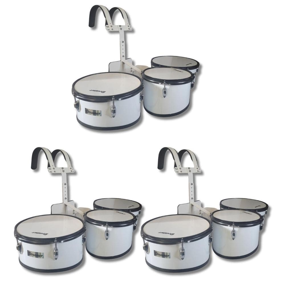 Kit 3 Triton 8 10 12 Marching Band + Carrier Nbjb03 Dreamer