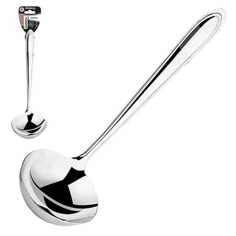 Concha De Inox América 28,5Cm Prata 155G